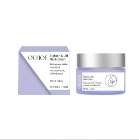 OUHOE Anti-Aging Neck Cream Anti-Aging Neck Fade Smooth Fine Lines Moisturizing Hydrating Nourishing Rejuvenating Neck Cream