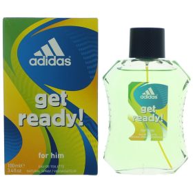 Adidas Get Ready by Adidas, 3.4 oz Eau De Toilette Spray for Men