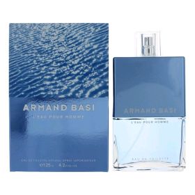 L'eau Pour Homme by Armand Basi, 4.2 oz Eau De Toilette Spray for Men