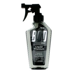 Bod Man Liquid Titanium by Parfums De Coeur, 8 oz Frgrance Body Spray for Men