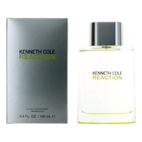 Kenneth Cole Reaction by Kenneth Cole, 3.4 oz Eau De Toilette Spray for Men