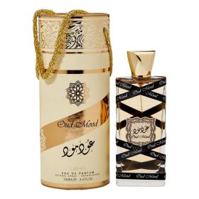 Oud Mood by Lattafa, 3.4 oz Eau De Parfum Spray for Unisex