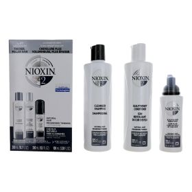 Nioxin 3D Care System Kit 2 - For Natural Hair, Progressed Thinning, Light Moisture