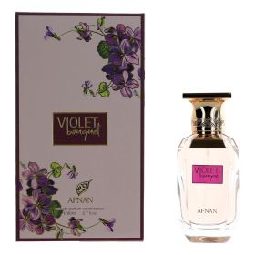 Violet Bouquet by Afnan, 2.7 oz Eau De Parfum Spray for Women