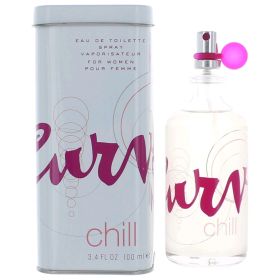 Curve Chill by Liz Claiborne, 3.4 oz Eau De Toilette Spray for Women