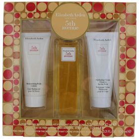 5th Avenue by Elizabeth Arden, 3 Piece Gift Set for Women with Cleanser