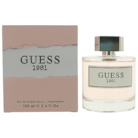 Guess 1981 by Guess, 3.4 oz Eau De Toilette Spray for Women