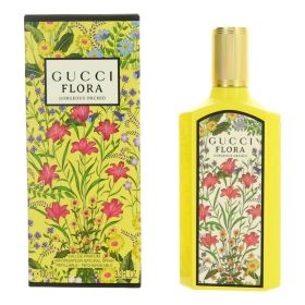 Flora Gorgeous Orchid by Gucci, 3.3 oz Eau de Parfum Spray for Women