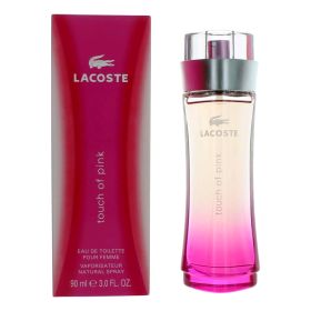 Lacoste Touch of Pink by Lacoste, 3 oz Eau De Toilette Spray for Women