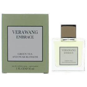 Vera Wang Embrace Green Tea and Pear Blossom by Vera Wang, 1 oz Eau De Toilette Spray for Women