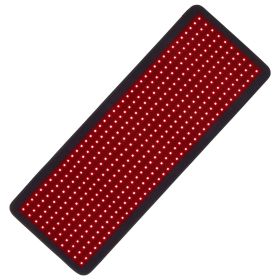 VEVOR Red Light Therapy Mat for Body, 400PCS 3-Chip LED Light Therapy Pad with Controller, 10Hz Pulse, 5-30 Min Timer