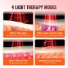 VEVOR Red Light Therapy for Whole Body, 300 Dual-Chip LEDS, 10Hz/40Hz Pulse, 3 Timing Setting