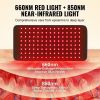 VEVOR Red Light Therapy Pad, 120PCS 3-Chip LED Light Therapy Pad, 660nm & 850nm Dual Wavelengths Light Therapy for Back Shoulder Neck Pain Relief