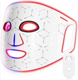 PSFM02  LED Phototherapy mask mask phototherapy facial red light therapy cordless near infrared 850nm 100 LED infrared mask (PSFM02: PSFM02)