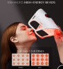 PSFM02  LED Phototherapy mask mask phototherapy facial red light therapy cordless near infrared 850nm 100 LED infrared mask